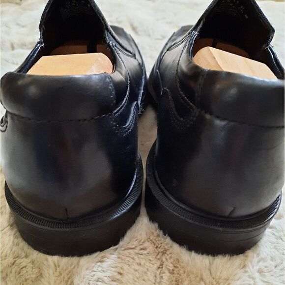 Kenneth Cole Black Leather Slip- Ons - Picture 7 of 12